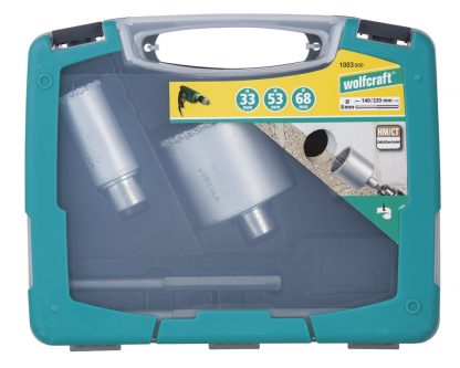 Wolfcraft Wolfcraft Sada HM děrovek 5-dílná 1003000 - Image 2