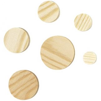 Wolfcraft Wolfcraft 50 Kónusových destiček D15mm 2940000