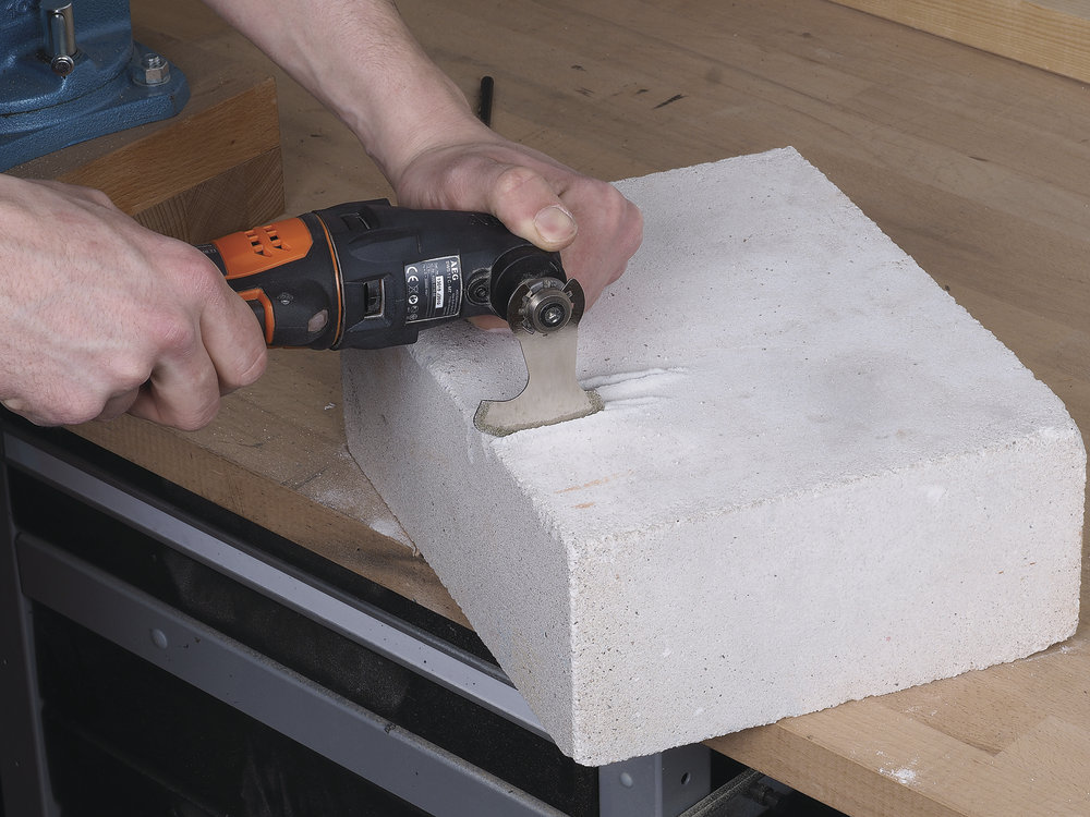 Wolfcraft Wolfcraft řezací plátek ve tvaru sekery PRO  3950000 - Obrázek 3
