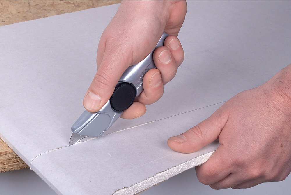 Wolfcraft Wolfcraft Multi-nůž s pevným srpkovým břitem, na sádrokarton 4149000 - Obrázek 2