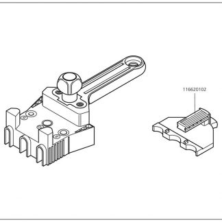 Wolfcraft Náhradní díl úhel 4640 pro Mistrovská kolíkovačka D6 – 8 – 10 Wolfcraft 4640000