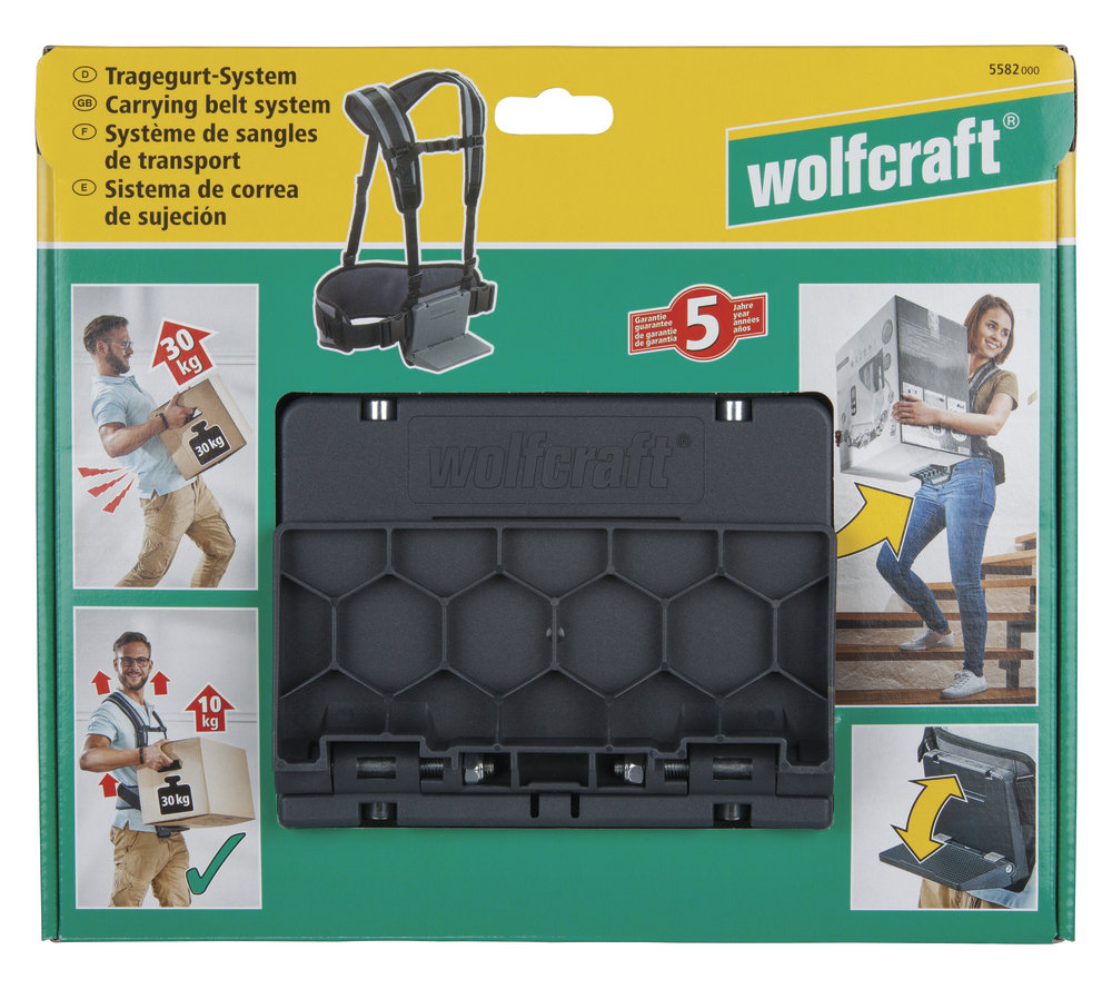 Wolfcraft Wolfcraft stěhovací popruh 5582000 - Obrázek 2