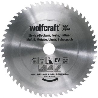 Wolfcraft Wolfcraft pilovový kotouč pro cirkulárky středně hrubé řezy ø300x30 Z56 6602000