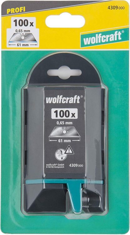 Wolfcraft Wolfcraft 100 x profesionální trapézové čepele  4309000 - Image 2