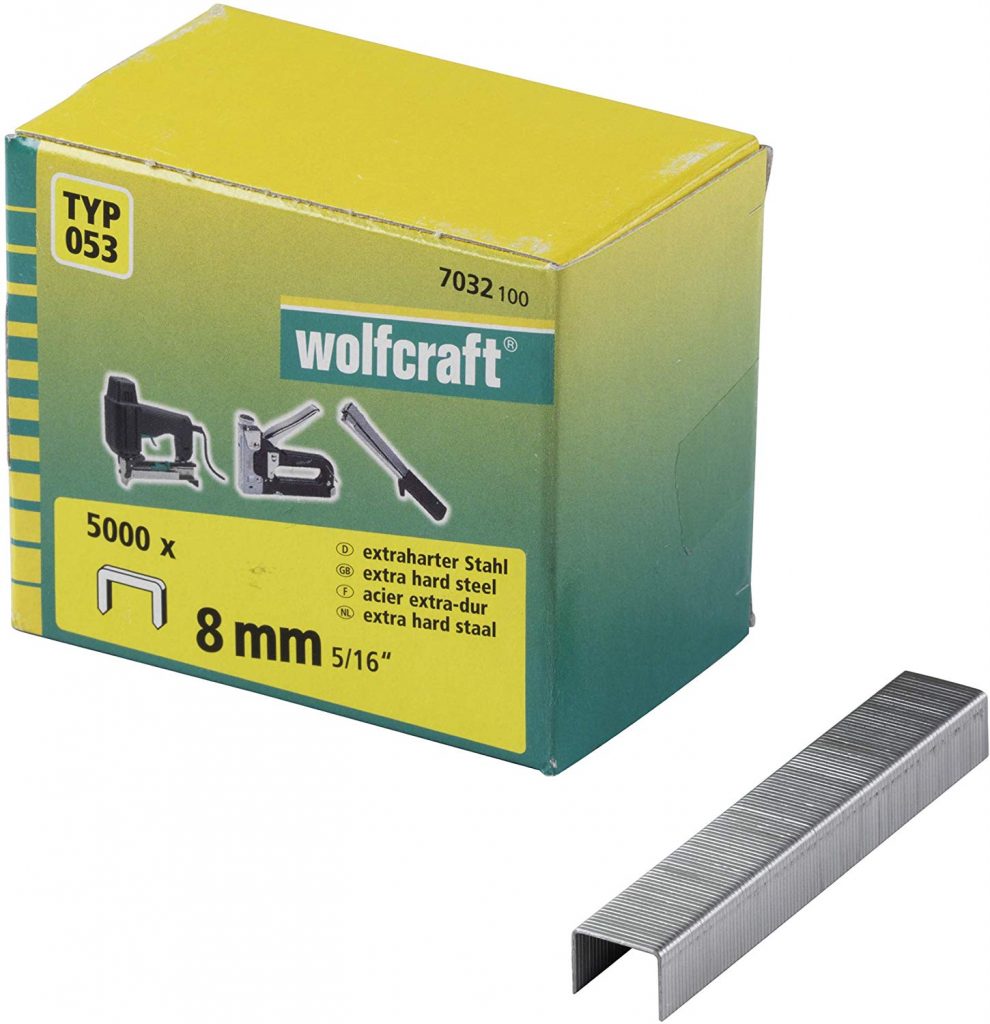 Wolfcraft Wolfcraft Široké sponky do sponkovačky výška 8 mm 5000 ks  7032100