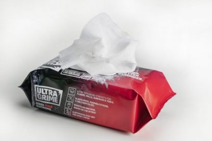 Profi čistící ubrousky ULTRAGRIME® POWER SCRUB 80ks XXL - Image 2